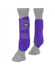 Tough 1 botas deportivas ventiladas frontales L morado para entrenamiento cómodo y protección