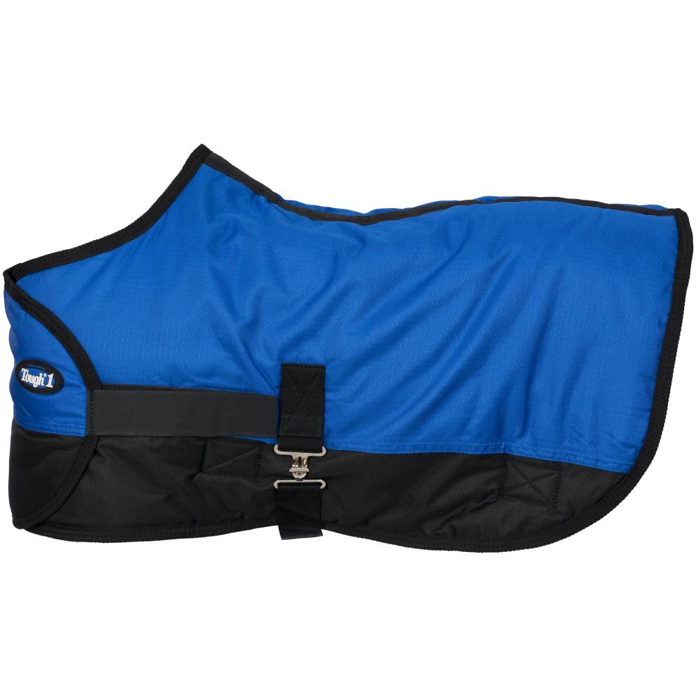 Manta Tough1 para potrillos con ajuste de 600D en Azul Real, ideal para crecimiento