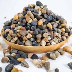 TOYPOPOR Piedras del río, decorativas para acuario, color mixto y hábitats naturales