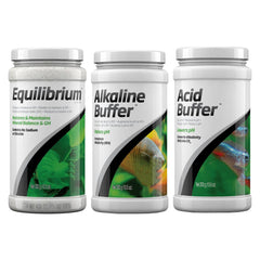 Equilibrium de Trinity Treats para acuario, equilibrio mineral y claridad del agua