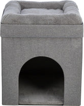TRIXIE Cubo Loco apilable para gatos, refugio seguro y divertido para jugar