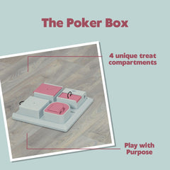 TRIXIE Poker Box apta para gatitos, adultos y mayores, mantiene mentes activas en cada etapa.
