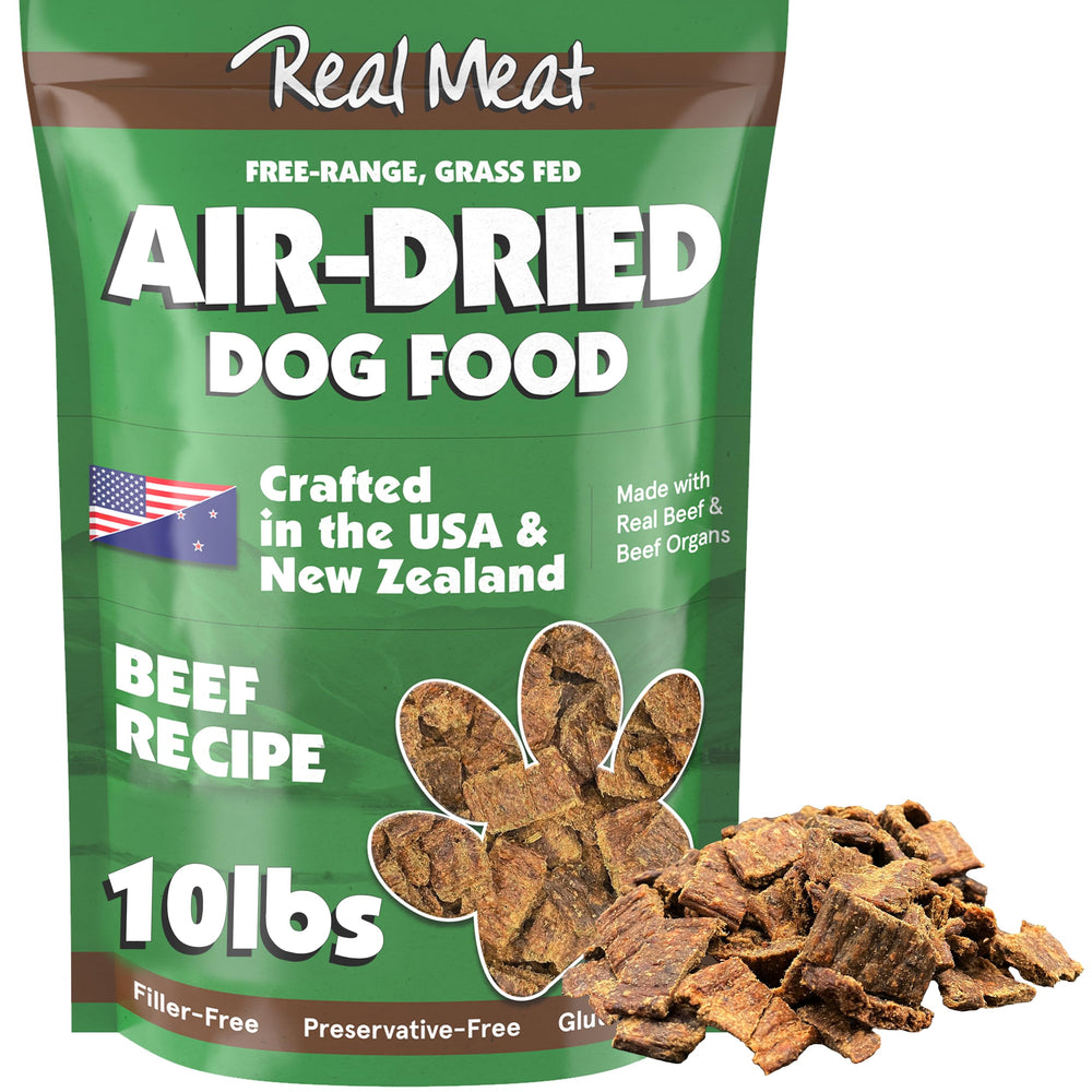 TRMC alimento para perros carne real seco, porciones nutritivas para una comida completa.