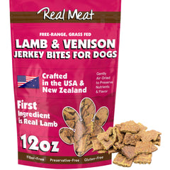 TRMC Premios de carne real para perros en empaque 12oz, ideal para entrenamiento.