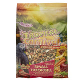 Tropical Carnival Small Hookbill Food: mezcla-frutas-nueces, apoyo digestivo y energía diaria para tu ave.