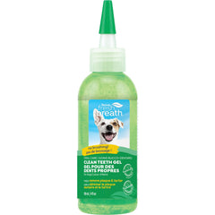 Pasta dental TropiClean para perro: aliento fresco y limpieza bucal.