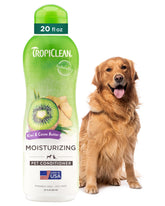 TropiClean acondicionador para perros, bote, suaviza y desenreda el pelaje