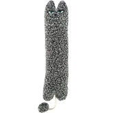 TTcat coussin chatnip silvervine gris, idéal pour câlins et jeux interactifs.
