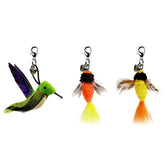 TTcat repuestos plumas gato insectos: estimulan juego y curiosidad.