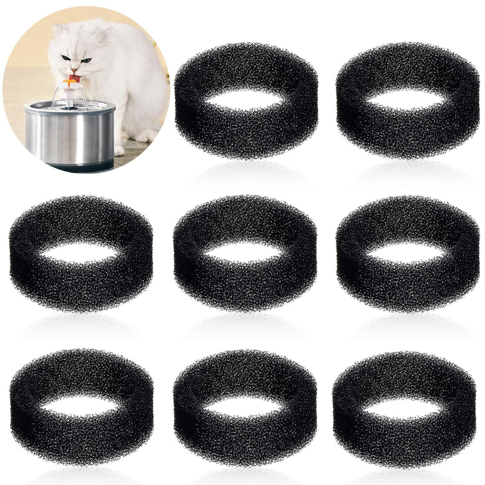 Filtro de espuma Tuanse para fuente de agua de mascotas, agua más limpia.