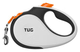 TUG: cinta retráctil 360° sin enredos, ideal para paseos fluidos