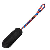 Tug-E-Nuff WondaBaa, zona de mordida en piel de oveja, ideal para mordidas controladas y juego.
