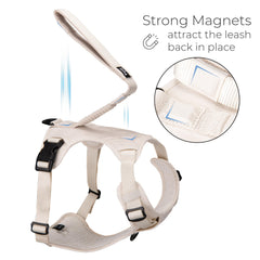 TUG Grab Dog Harness con mango acolchado, manejo cómodo al sujetar al perro.