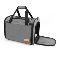 TWDEPART Mochila con ventilación de malla para comodidad del gato durante el viaje.