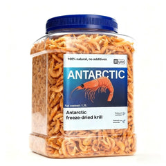 TWICEMET krill entero antártico en jarra: proteína total para peces.