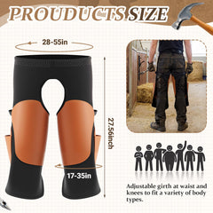 Twistover delantal profesional con correas ajustables para un ajuste seguro.