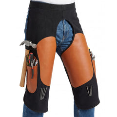 Twistover delantal profesional: protección de piernas para herrado.