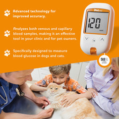 Dispositivo de punción UltiCare iPet Pro para pruebas en casa