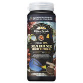 Ultra Fresh pastillas marinas para peces pequeños, nutrición equilibrada y consumo fácil.