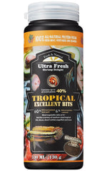 Ultra Fresh alimento para pez tropical con camarón espada salvaje, sabor equilibrado.