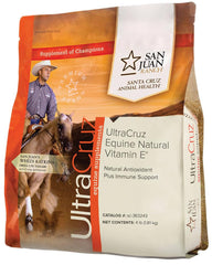 UltraCruz Equine Vitamin E cucharilla medida, dosificación precisa.