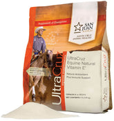 UltraCruz Equine Vitamin E en polvo para uso diario y apoyo general.