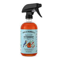 Uncle Dunkels repelente ardillas pimienta en botella de 16 oz para semillas de aves