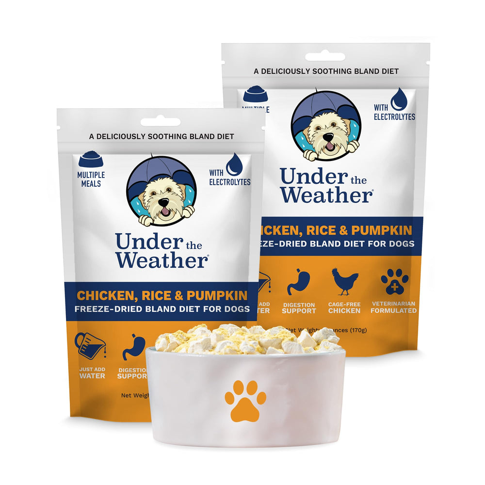 Under the Weather dieta blanda para perros - bolsa, solución rápida para malestar estomacal