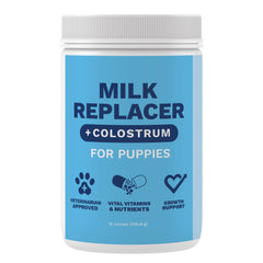 Under the Weather Reemplazo de Leche para Cachorros, polvo para biberón nutritivo.