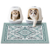 Alfombrilla Unicorn Catcher para arena de gato 33x22 pulgadas, captura residuos y mantiene limpio