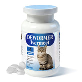 Unikuche Desparasitante Natural para Gatos, caja de 100 tabletas, fácil de usar