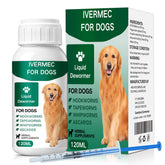 Unikuche Lvermect botella, apoyo digestivo diario para perros.