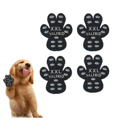 VALFRID protector patas perro antideslizante para uso en suelos de madera.