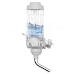 Vannon dispensador de agua para jaula con capacidad 600 ml, flujo estable.