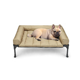 Cama para perros de Veehoo elevada, vista general con malla Teslin para mayor ventilación.