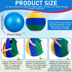 Cubierta para bola VercanMonth en colores mixtos para mayor visibilidad.