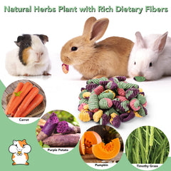 Vespro: barras de heno timothy para desgaste dental y snack saludable.