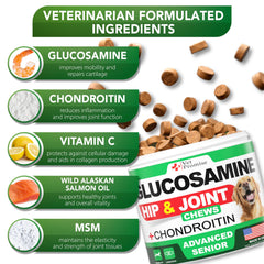 Vet Promise Glucosamina Avanzada para Perro, ingredientes naturales que favorecen la salud articular