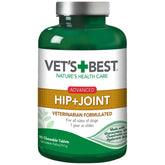 Vet's Best Advanced Hip & Joint, botella frontal, movilidad articular