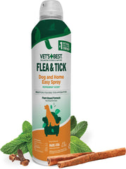 Botella Vet's Best spray 14 oz lista para uso en casa y cuidado del perro.
