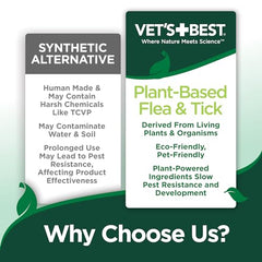 Vet's Best spray kennel patio exterior, protección continua para espacios al aire libre.