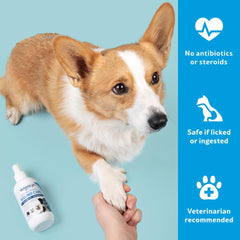 Cuidado de mascotas con Vetericyn Plus en casa