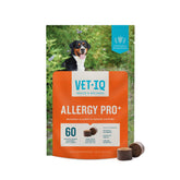 VetIQ Allergy Pro+ envase de gominolas para perros con apoyo inmunológico diario