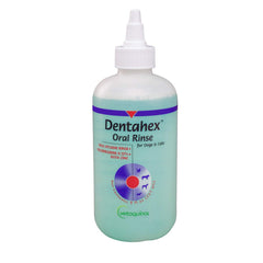 Vetoquinol Dentahex enjuague oral para mascotas en botella, mejora la higiene dental