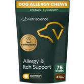 VetriScience Apoyo para Alergias y Picor para perros, masticables con sabor a pato