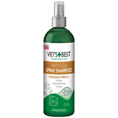 Vet's Best spray para pulgas y garrapatas en perros, frente, control rápido del pelaje
