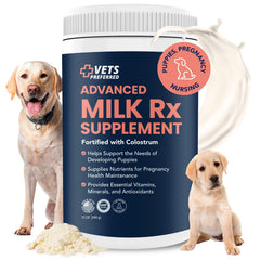 Vets Preferred Leche Reemplazo para perrito en pote, apoyo al destete
