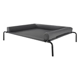 VEVOR cama elevada para perro grande con malla transpirable y enfriamiento natural.