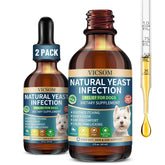 VICSOM tratamiento natural para perros – botella del producto para apoyo general de la piel