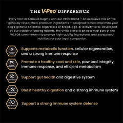 VICTOR Classic Hi-Pro Small Breed Adult 5 libras, sin maíz trigo ni soya.